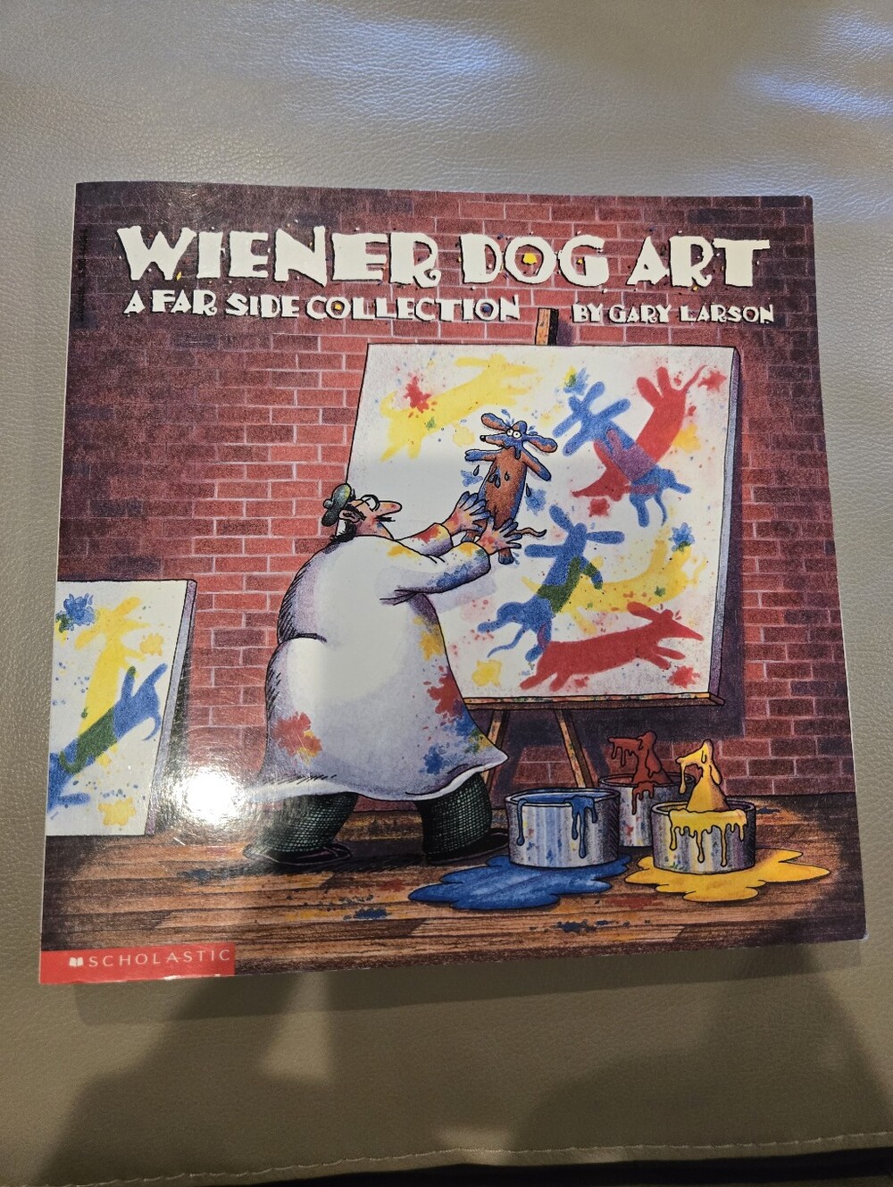 Wiener Dog Art Wall Art Print - Multicolor